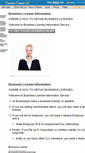 Mobile Screenshot of businesslicense.info